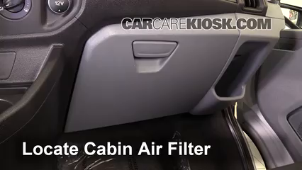2016 Ford Transit-350 HD XLT 3.7L V6 FlexFuel Filtre à air (intérieur) Contrôle